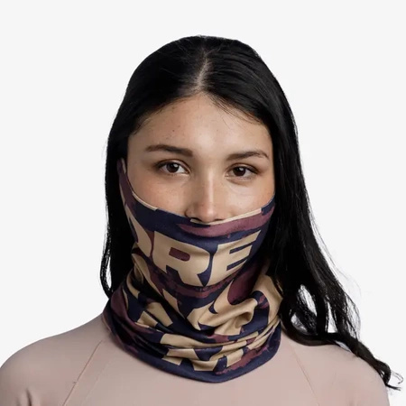Wyprzedaż - Chusta wielofunkcyjna Buff THERMONET® RUMEL MULTI bezszwowa i elastyczna z tkaniny PrimaLoft czarna  (132483.555.10.00)