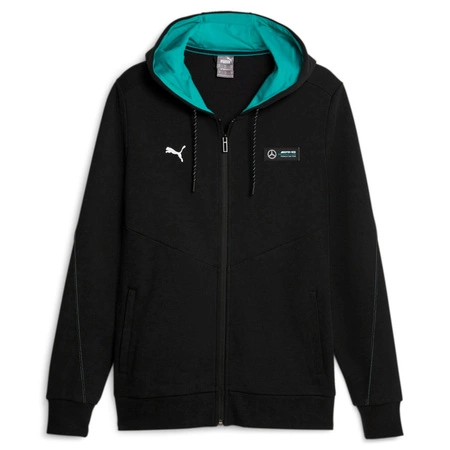 Bluza Puma MAPF1 HOODED SWEAT JKT Czarny (62114701)