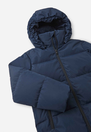 Kurtka puchowa dziecięca Reima Down jacket. Paimio Navy  Age 3 Junior Unisex wodoodporna granatowa (5100282A-6980)