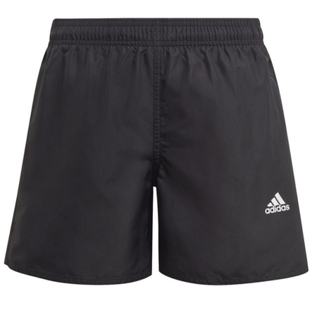 Spodenki kąpielowe męskie adidas YB Bos Short Jr szorty sportowe czarne (GQ1063)