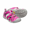 Wyprzedaż - Sandały dziecięce turystyczne na lato Keen Seacamp II CNX Very Berry/Dawn Pink różowe (KE-1022994)