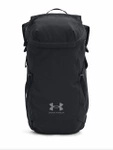 Wyprzedaż - Plecak turystyczny damski/męski Under Armour UA Launch Trail Backpack wodoodporny czarny (1378411-001)