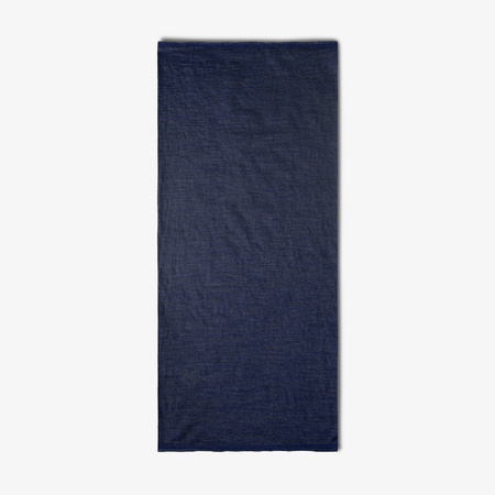 Chusta wielofunkcyjna unisex Buff MERINO LIGHTWEIGHT SOLID DENIM z naturalnej wełny merino wysoka izolacja termiczna (108811.00)