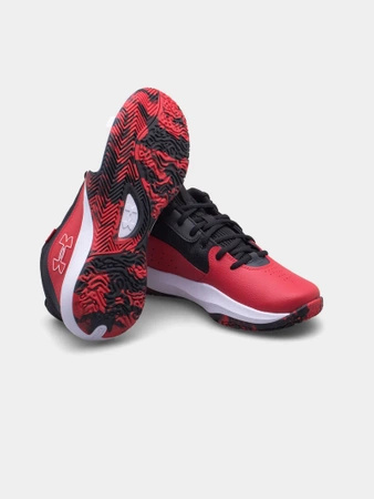 Buty sportowa męskie Under Armour koszykarskie sneakersy treningowe czerwone/czarne (3028512-600)