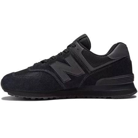 Sneakersy męskie New Balance 574 ENCAP buty sportowe zamszowe czarne (ML574EVE)