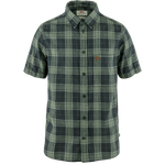 Koszula z krótkim rękawem męska Fjällräven Övik Travel Shirt SS M Dark Navy-Patina Green (F87039-555-614)