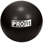 Piłka gimnastyczna PROfit 85cm czarna z pompką DK2102