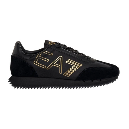 Sneakersy męskie Emporio Armani EA7 buty sportowe czarne (X8X101-XK257-M701)