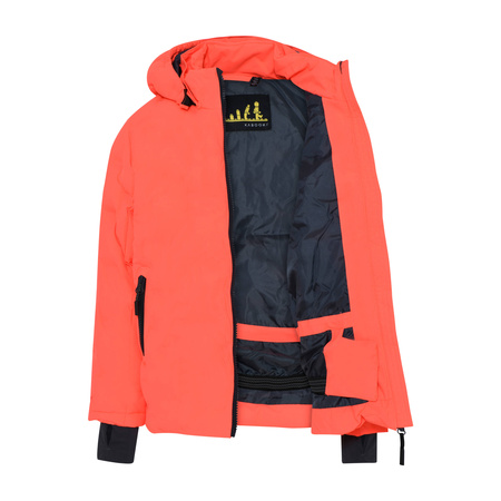 Wyprzedaż - Kurtka zimowa puchowa dziecięca Lego Wear Kid's Jipe 706 Jacket z kapturem pomarańczowa (22879-302)