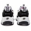 Sneakersy damskie Skechers D-Lites Biggest Fan biało-czarne (11930-BKW)