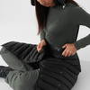 Wyprzedaż - Spódnica trekkingowa damska Fjällräven Expedition Pack Down Skirt Black puchowa czarna (F86367-550)