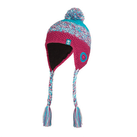 Dzianinowa czapka Trollkids Girls Borgund Bobble Cap dla dziewczynki (922-243)