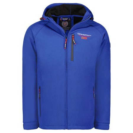 Softshell Geographical Norway TAKITO ROYAL BLUE DB MEN 009 błękit królewski męski (WY1163H/GN-ROYAL BLUE)