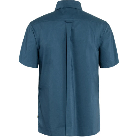 Koszula z krótkim rękawem męska Fjällräven Räven Shirt SS M Indigo Blue (F87106-534)