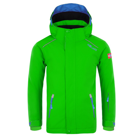 Kurtka ocieplana dziecięca Trollkids Kids Holmenkollen Snow Jacket Pro zimowa zielona (913-303)