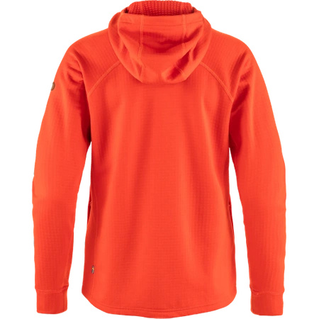 Polar damski Fjällräven Abisko Grid Fleece Hoodie W Flame Orange (F14600184-214)