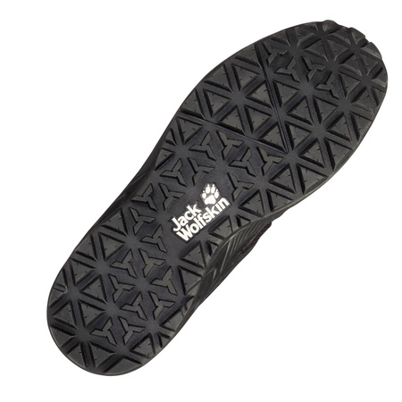 Wyprzedaż - Buty trekkingowe damskie czarne Jack Wolfskin Woodland 2 Texapore Mid W (4051331-6069)