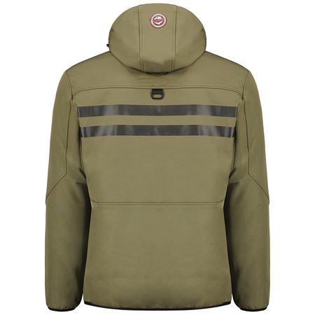 Softshell Geographical Norway ROYAUTE DB KAKI-NOIR MEN 068 khaki / czarny męska (WY1997H/GN-Kaki / Black)