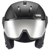 Kask narciarski damski/męski Uvex Instinct Visor snowboardowy sportowy czarny (56/6/260/20)