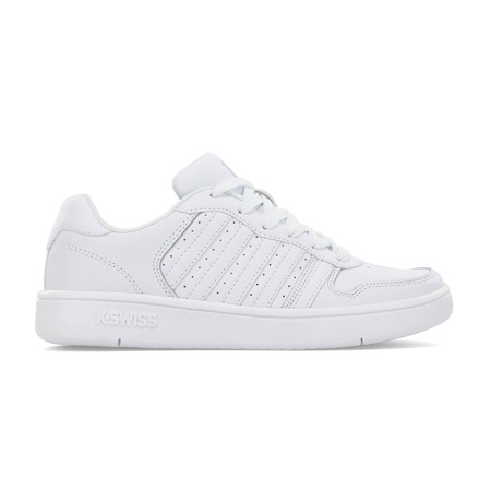 Tenisówki sportowe damskie K-Swiss Court Palisades sneakersy skórzane białe (96931-117-M)