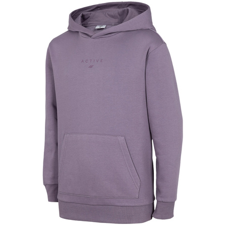 Bluza dla dziewczynki 4F fioletowa (HJZ22 JBLD003 51S)