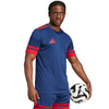 Koszulka męska adidas Squadra 25 granatowo-czerwona (JG5833)