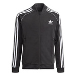 Bluza młodzieżowa Adidas Originals SST TRACK TOP rozpinana męska dresowa z logo czarna (GN8451)