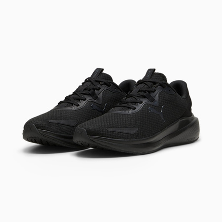 Buty sportowe męskie Puma Skyrocket Lite Alt Black Black przewiewne sneakersy czarne (380067-01)