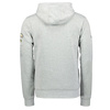 Geographical Norway Men's 3/4 GYMCLASS 007 Sweatshirt Grey (WR059H/GN B-Grey)