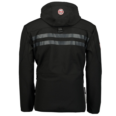 Kurtka softshellowa męska Geographical Norway Royaute ASSOR B MEN 068 (WW1975H/GN/Black / Black)