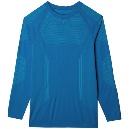 Koszulka termoaktywna męska 4F M165 niebieska (4FWAW24USEAM165 33S)