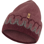 Czapka beanie Fjällräven Övik Path Knit Beanie Dark Garnet-Mesa Purple (F87167-356-410)