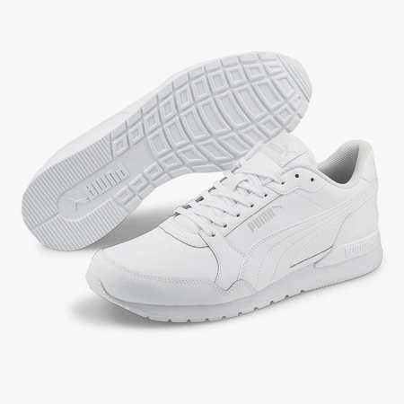 Sneakersy Puma ST Runner V3 L White Gray męskie/damskie Białe (384855-10)