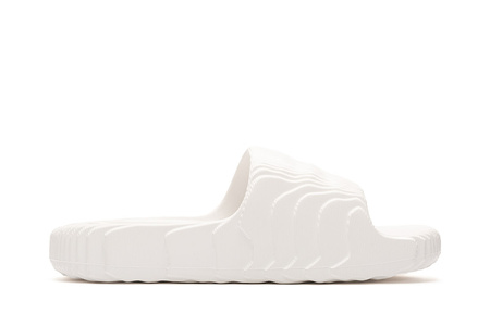 Klapki damskie/męskie adidas Adilette 22  Crystal White z wygodną profilowaną podeszwą białe (HQ4672)