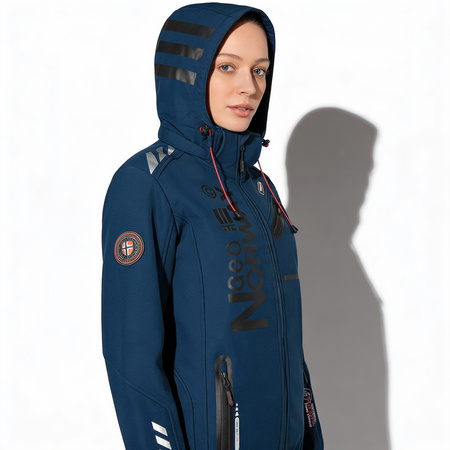Kurtka softshell damska Geographical Norway REINE ASSORT B EO LADY 007 NAVY / NAVY (WU8088F/GNO-MARINE / MARINE)