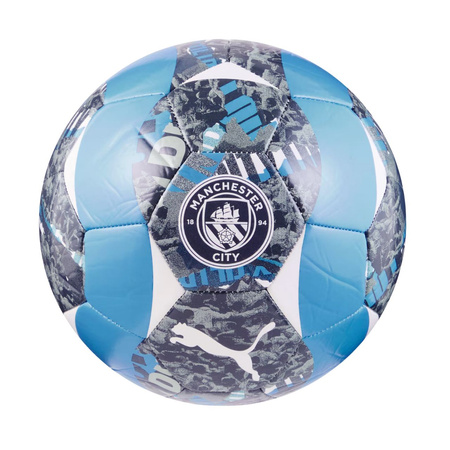 Piłka nożna Puma MCFC Prematch szaro-niebieska (84548 74)