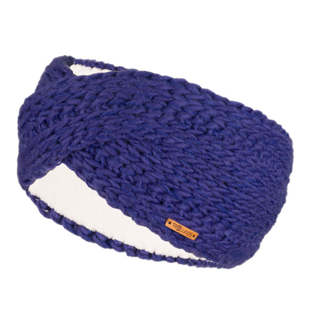 Dzianinowa czapka Trollkids Girls Winter Headband dla dziewczynki (969-154)