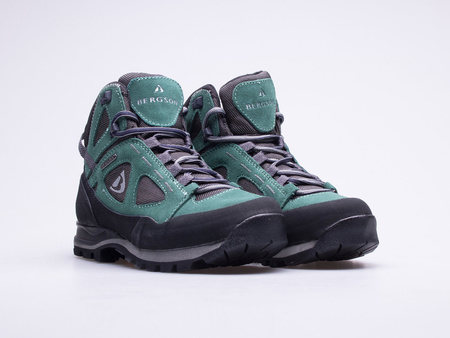 Wyprzedaż - Buty damskie trekkingowe Bergson green (KAKKA MID STX grass green)