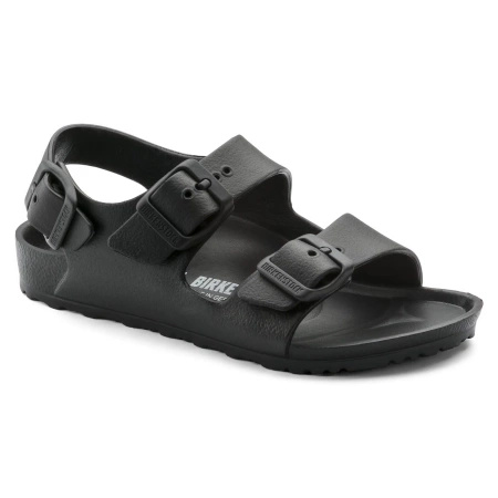 Sandały dziecięce Birkenstock Milano Essentials Kids EVA Black czarne narrow wąskie (1009353)