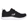 Buty treningowe męskie Skechers Track sneakersy czarno-białe (52631-BKRD)