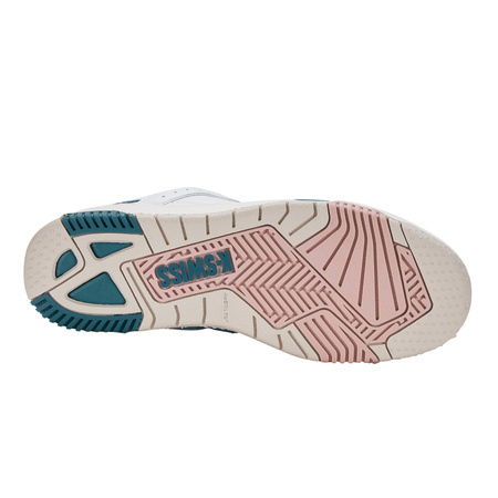 Wyprzedaż - Tenisówki damskie sportowe K-Swiss Match Pro LTH buty sneakersy białe (98905-980-M)
