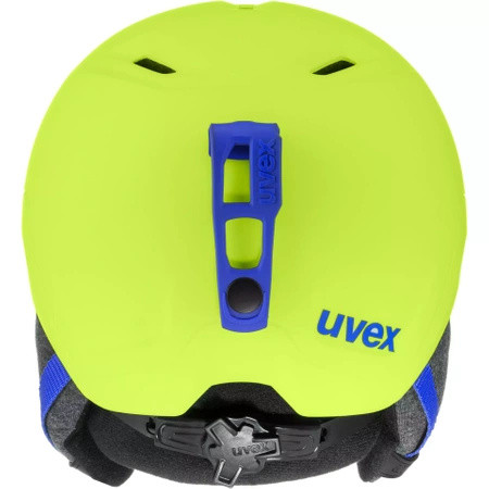 Kask narciarski dziecięcy Uvex Manic Pro neon zielony junior (56/6/224/61)