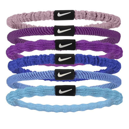 Gumki do włosów Nike Flex Hair Tie 6pak 92800648570 (1505306)