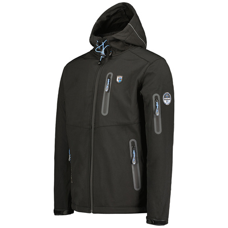 Softshell Geographical Norway TAXILLUS BLACK DB MEN 056 czarny męska (WY9224H/GN-Black)