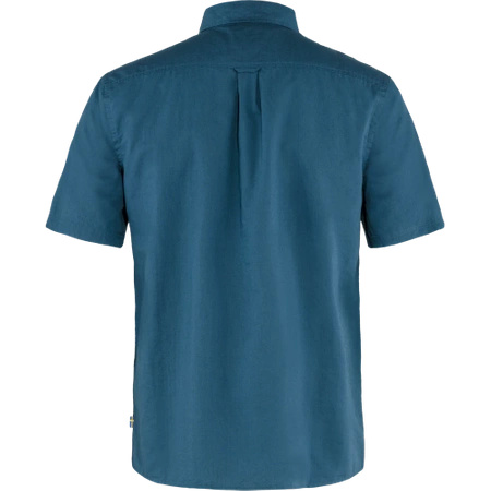 Koszula z krótkim rękawem męska Fjällräven Övik Lite Shirt SS M Uncle Blue (F87038-520)