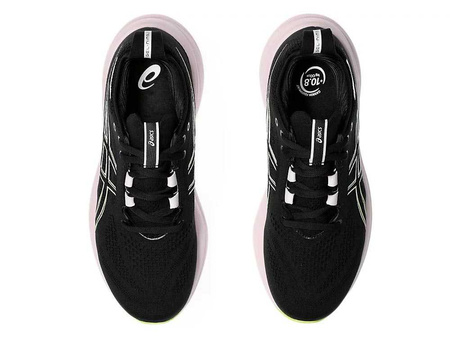 Buty do biegania Asics Gel-Nimbus 26 W treningowe wysoka przyczepność czarno-białe (1012B601-004)