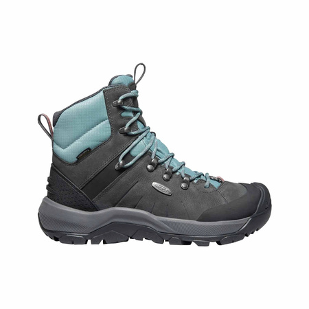 Wyprzedaż - Buty trekkingowe damskie Keen Revel IV MID outdoorowe hikingowe szare (KE-1023629)