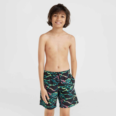 Szorty kąpielowe O'Neill Jack Cali Crazy 14'' Swim Shorts Jr (92800613561)