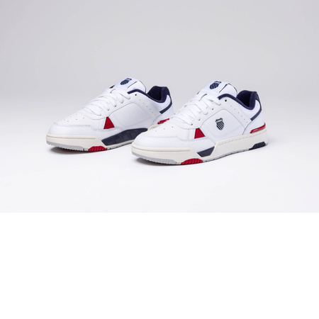 Wyprzedaż - Sneakersy męskie sportowe białe K-Swiss Match Pro LTH tenisówki ze skóry naturalnej (08905-130-M)