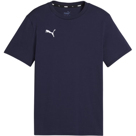 Koszulka dla dzieci Puma Team Goal Casuals Tee granatowa (658616 06)